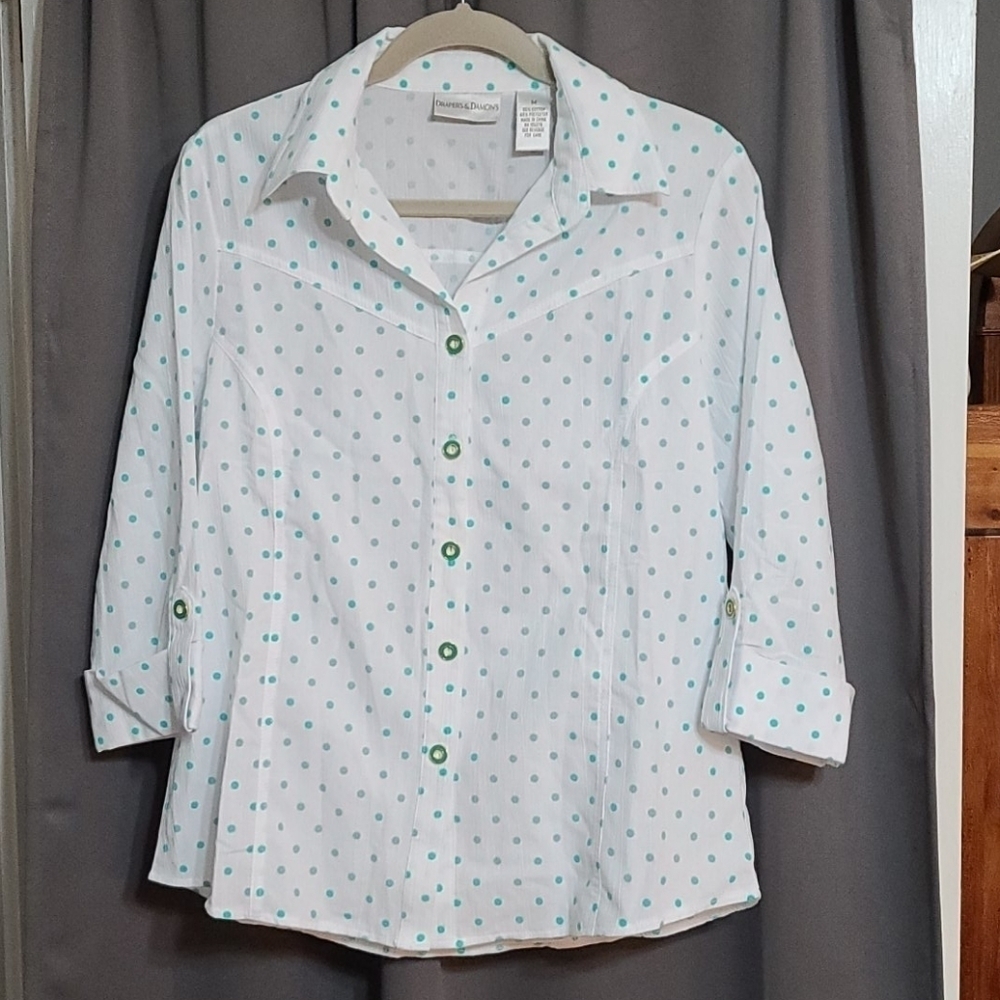 Draper's & Damon's NWOT women's blouse size M